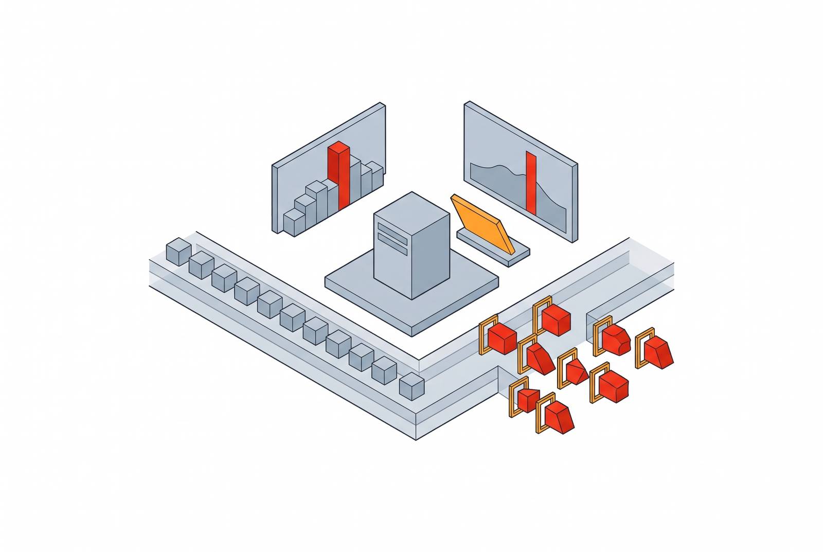 Cover illustration for “Runtime Behavioral Baselines for Detecting Adversarial Query Campaigns Against Vendor LLM APIs”