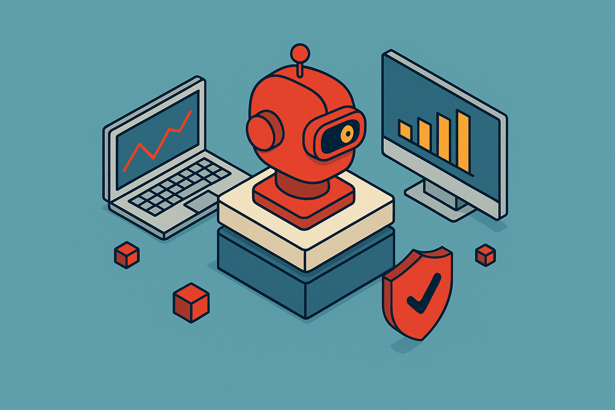 Cover illustration for “Continuous Monitoring of Deployed Vendor AI Assets”
