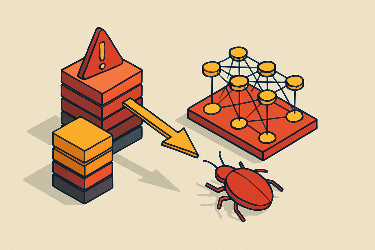 Cover illustration for “Training Data Poisoning Attack Vectors”