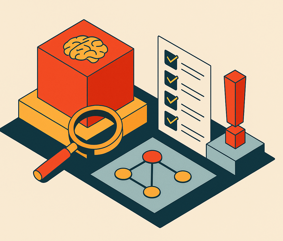 Cover illustration for “AI-Specific Risks in SaaS Vendor Due Diligence”