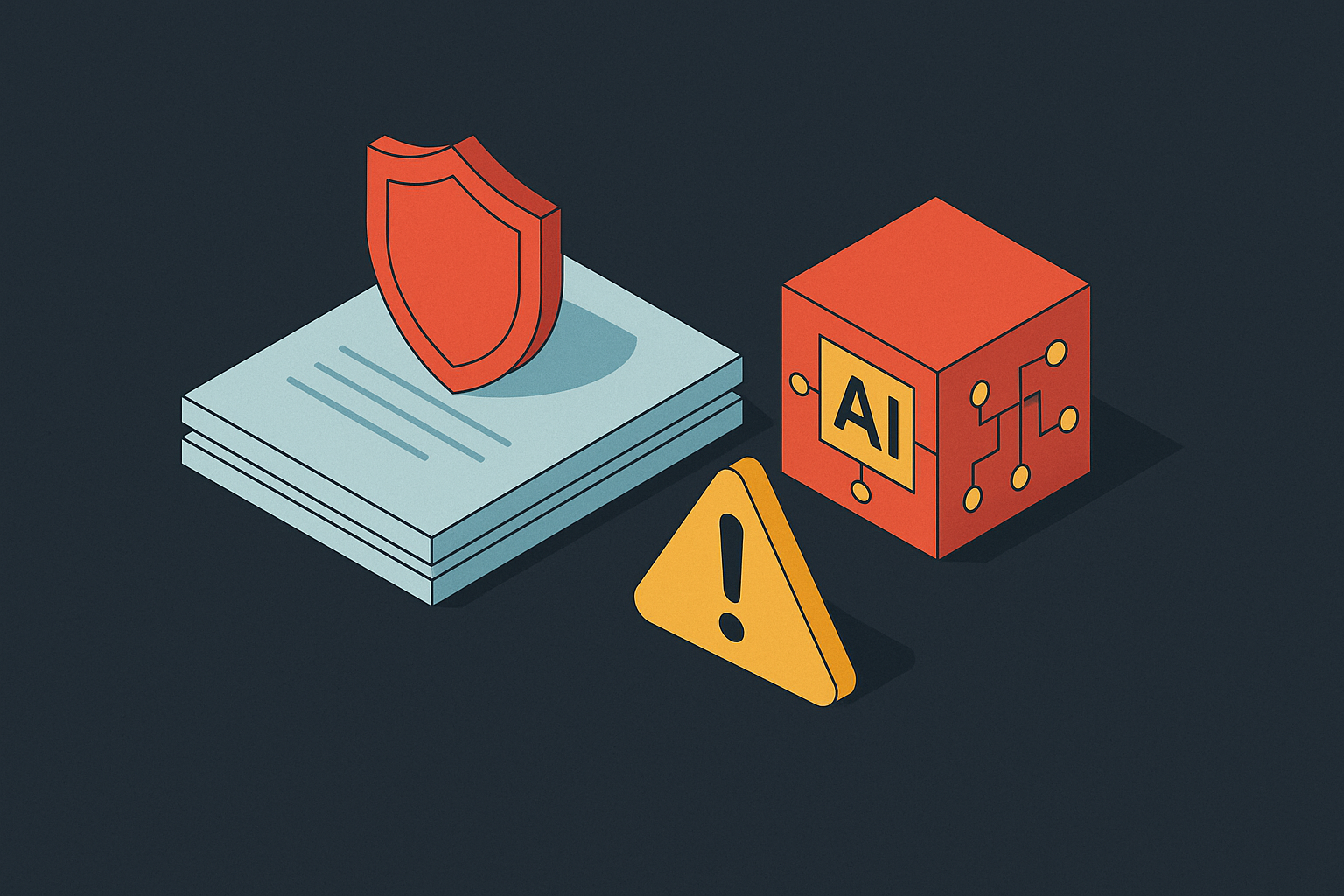 Cover illustration for “Third-Party Risk Management for Vendor AI Features”