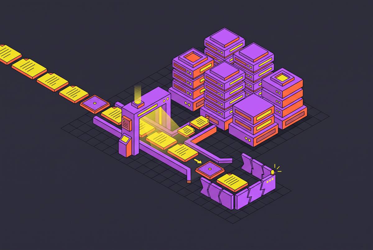 Cover illustration for “Evaluating Enterprise Platforms for Indirect Prompt Injection Detection”