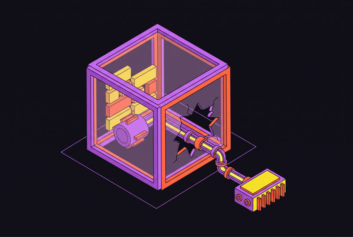 Cover illustration for “Sandbox Escape Techniques in LLM Code Execution Environments”
