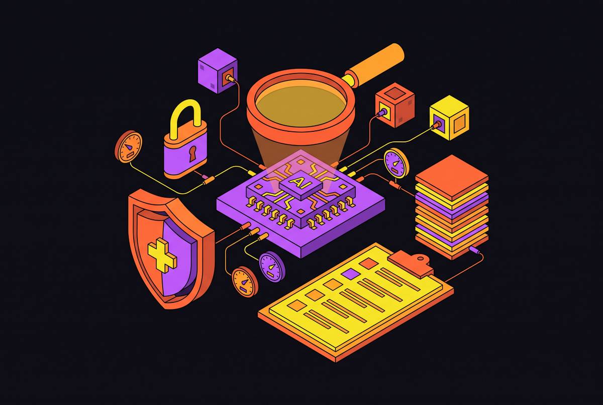 Cover illustration for “What an AI Risk Assessment Actually Needs to Test”