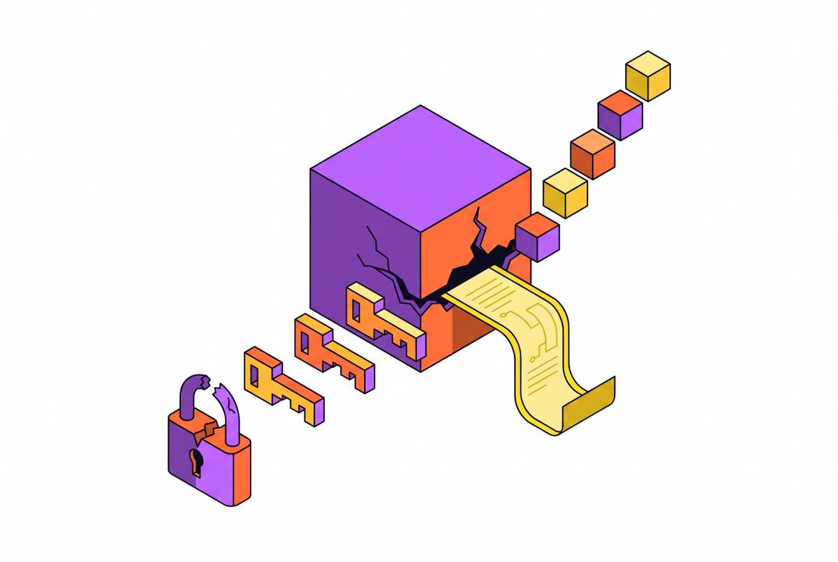 Cover illustration for “System Prompt Extraction via Jailbreak Sequences”