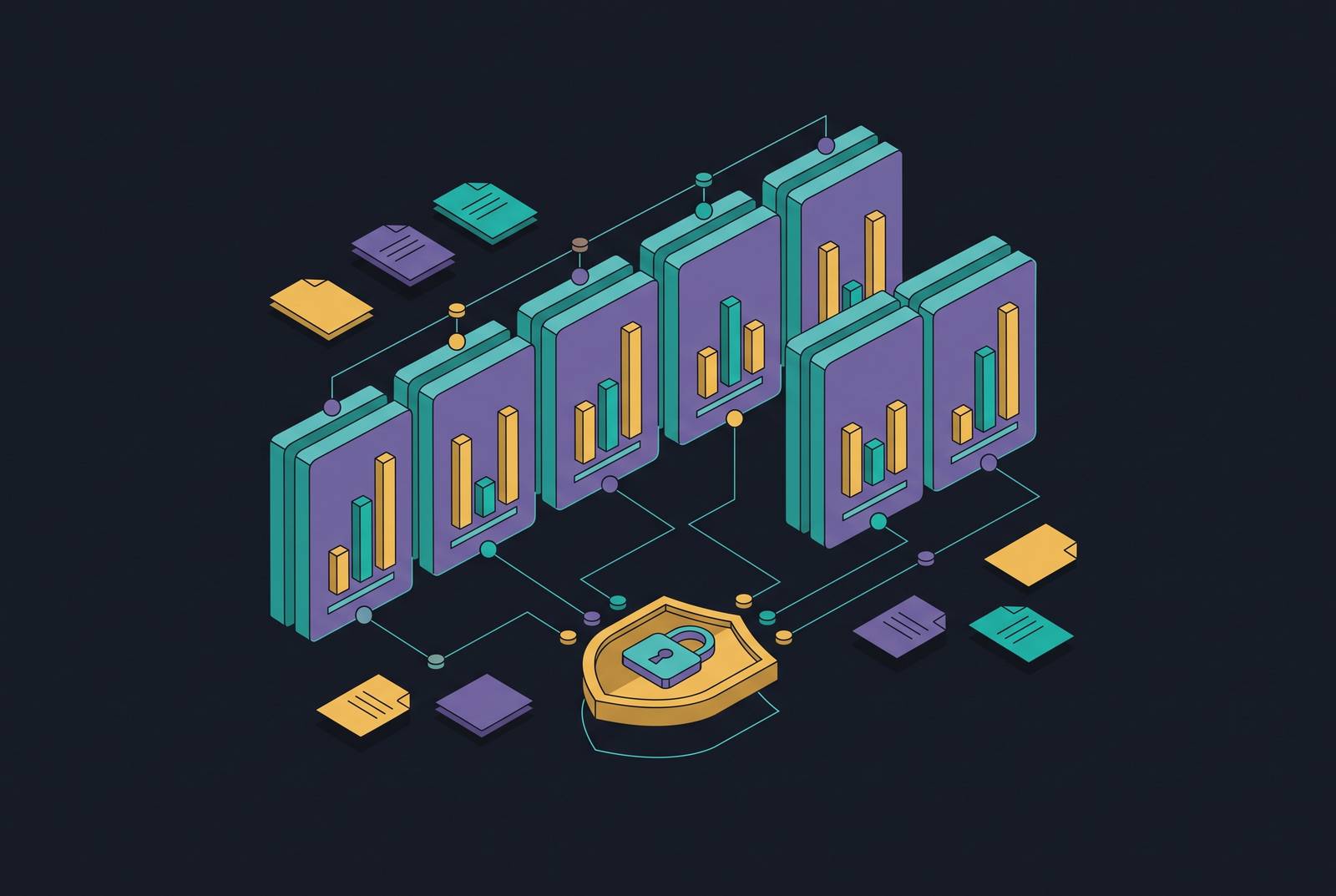 Cover illustration for “Benchmarking AI Vendor Security Responses Against Peer Disclosures”