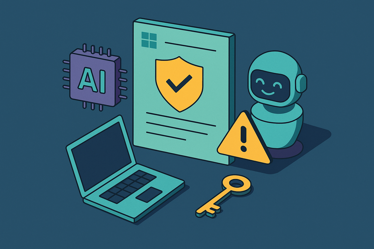 Cover illustration for “AI Copilot Vulnerabilities Disclosed in Microsoft Security Update Guides”