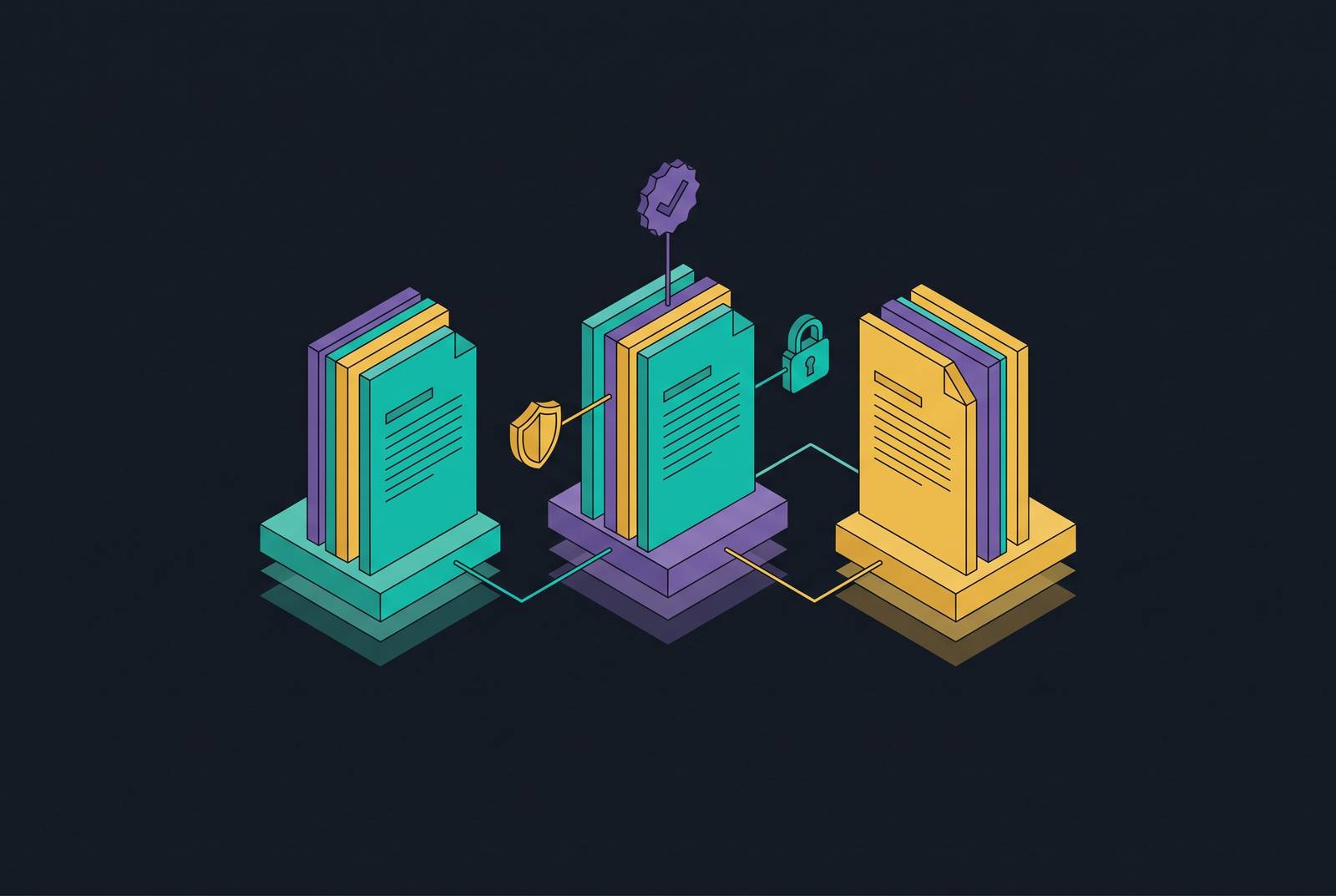Cover illustration for “Document AI Security Posture Comparison for Legal and Financial Enterprises”
