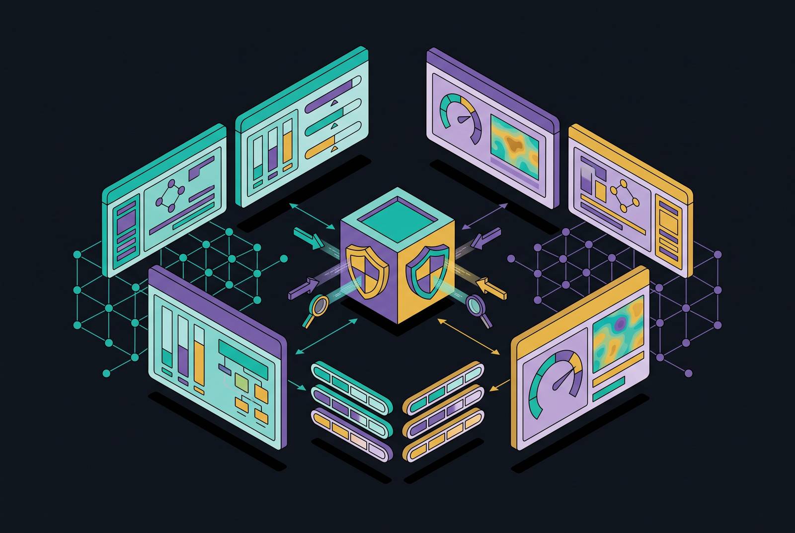 Cover illustration for “AI Red Teaming Tool Comparison for Enterprise Security Teams”