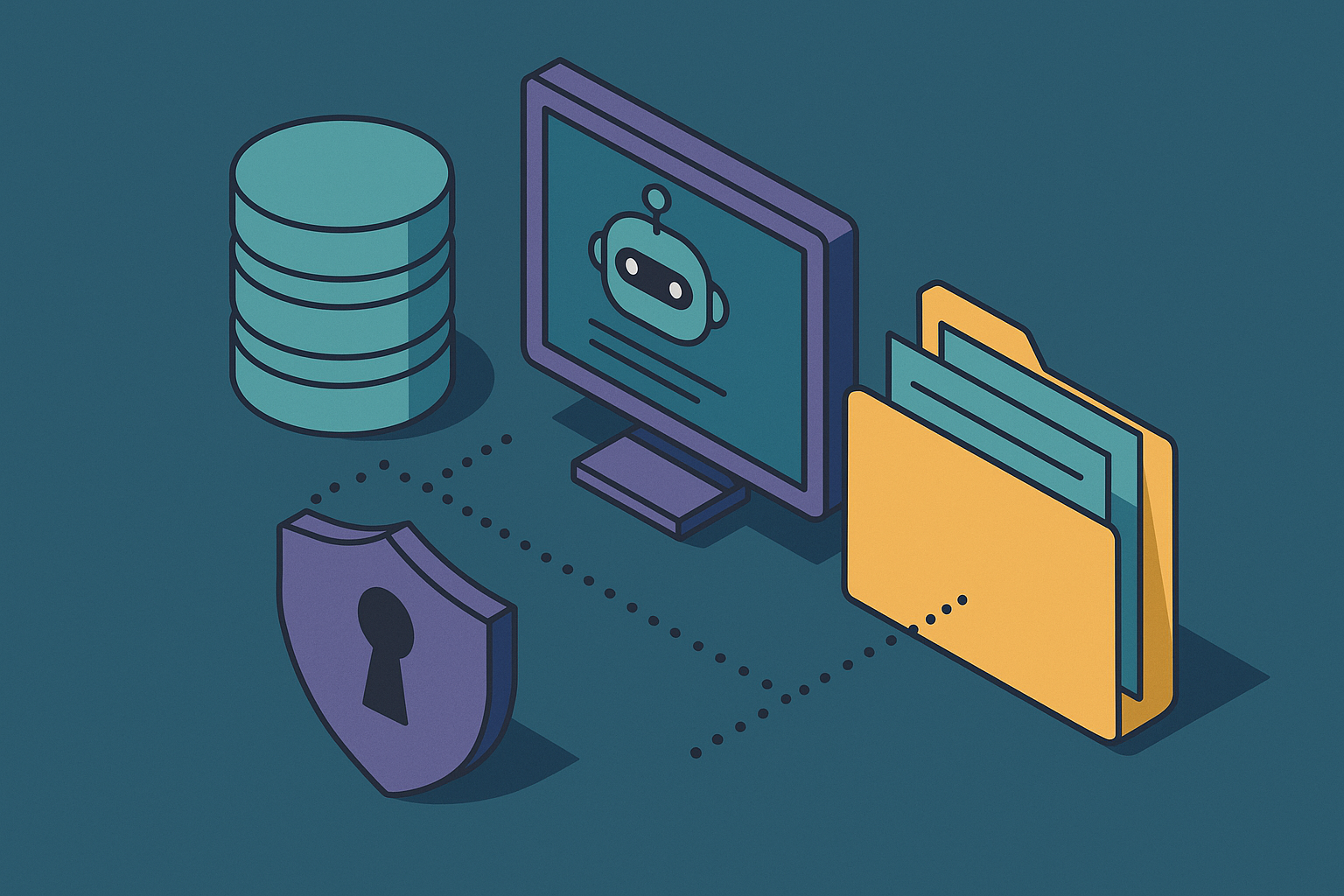 Cover illustration for “Disclosed Data Exfiltration Vulnerabilities in RAG-Based Enterprise Products”