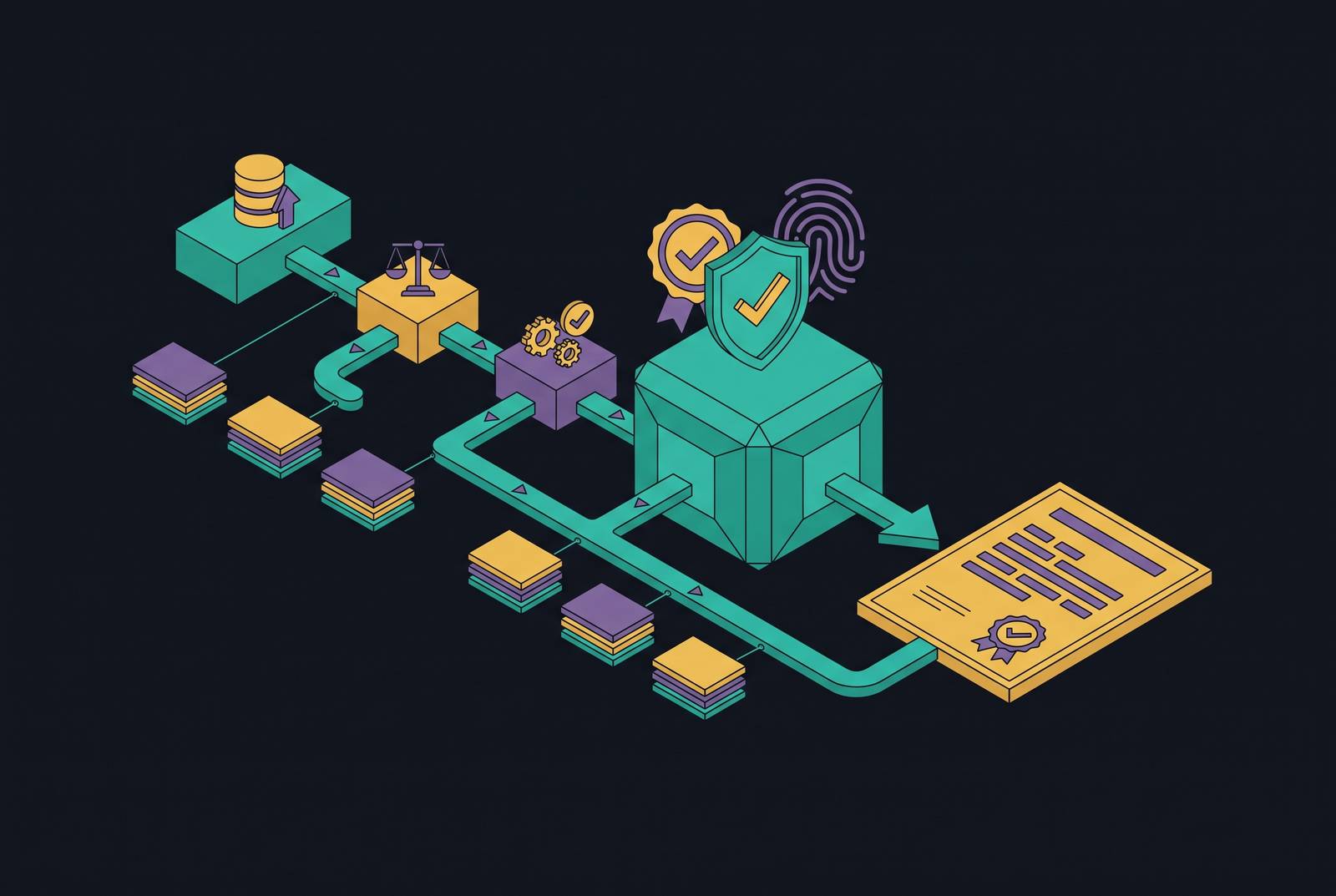 Cover illustration for “Model Provenance Verification in Enterprise AI Product Assessments”