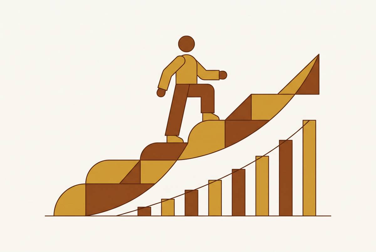 Cover illustration for “Earnings Predictability and Its Effect on Sales Rep Retention”