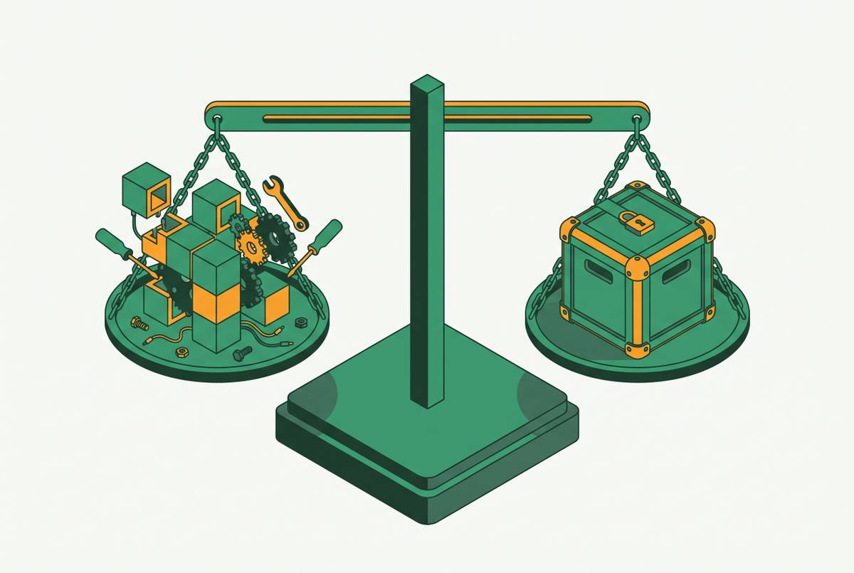 Cover illustration for “Build vs Buy Decision for Custom Commission Calculation Systems”