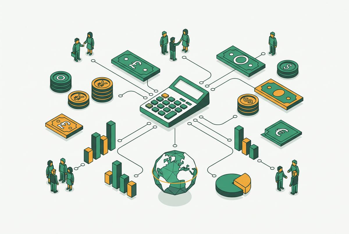 Cover illustration for “Multi-Currency Commission Calculation for Global Sales Teams”