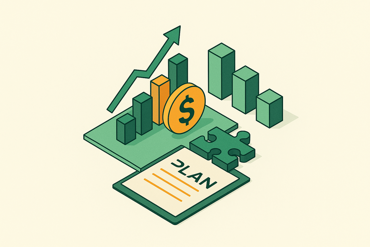 Cover illustration for “Sales Compensation Plan Design for SaaS Recurring Revenue Models”