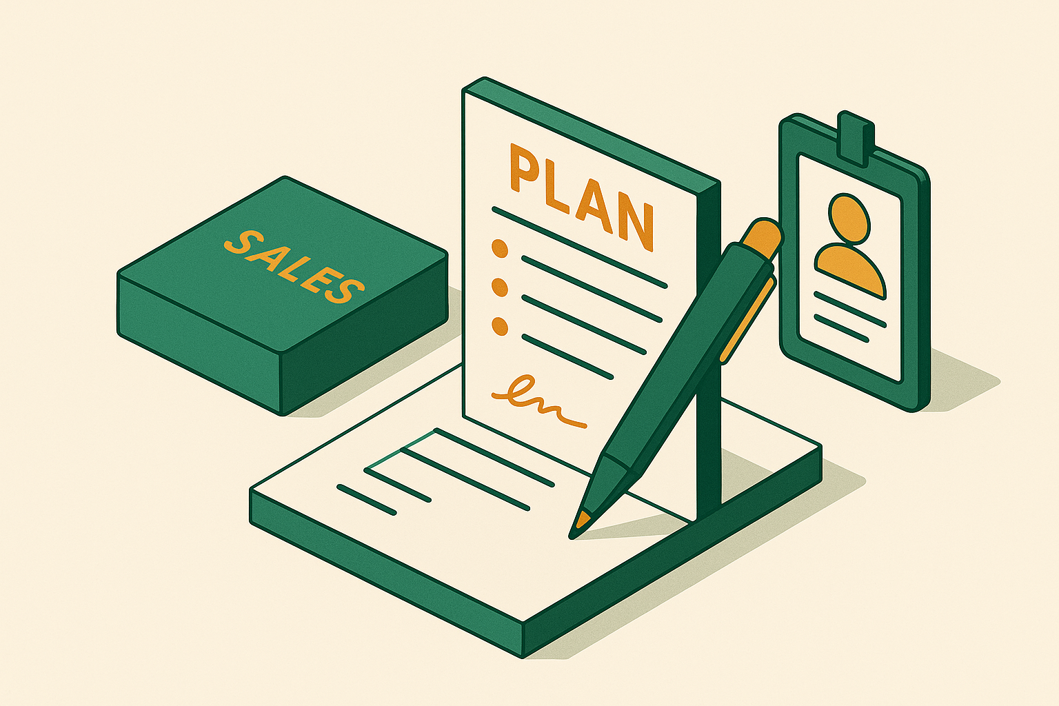 Cover illustration for “Sales Compensation Plan Documentation and Rep Sign-Off”
