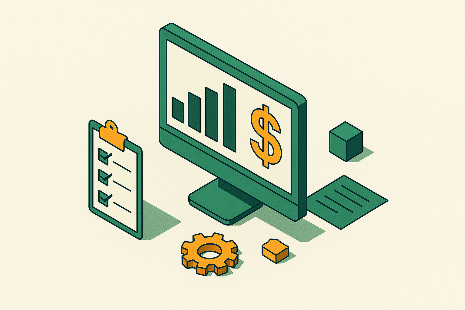 Cover illustration for “Commission Software for Mid-Market Sales Teams”
