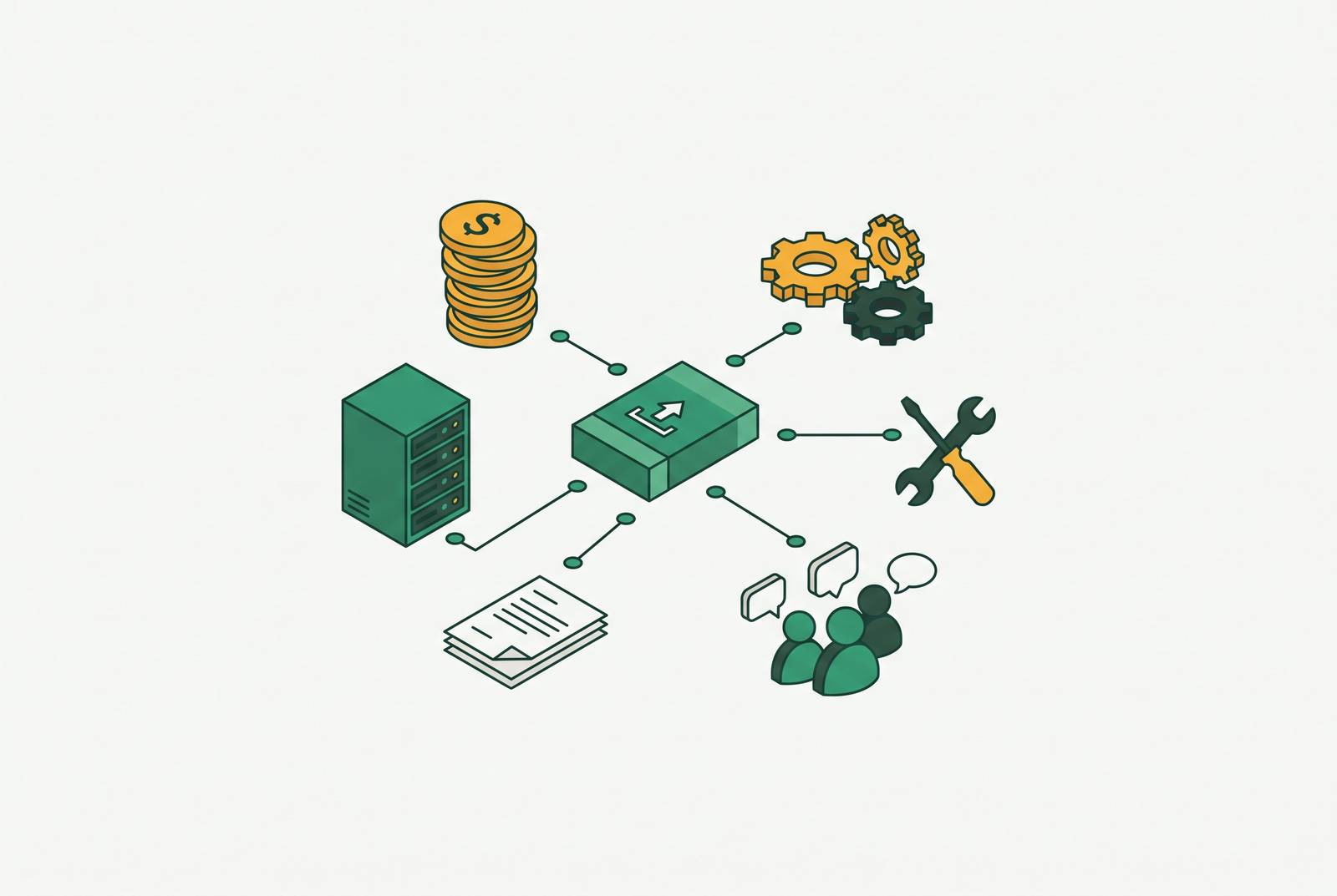 Cover illustration for “Commission Software Total Cost of Ownership Beyond License Fees”