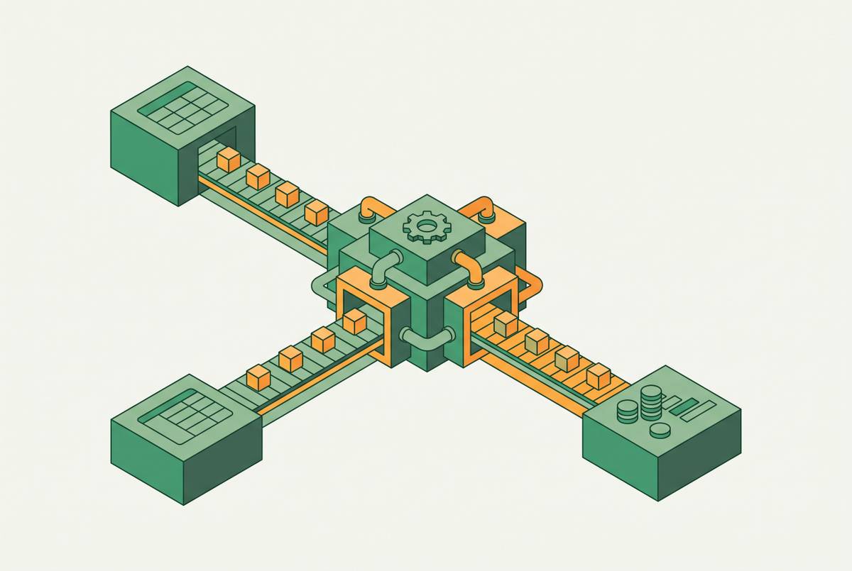 Cover illustration for “CRM to Payroll Commission Data Workflow Design”