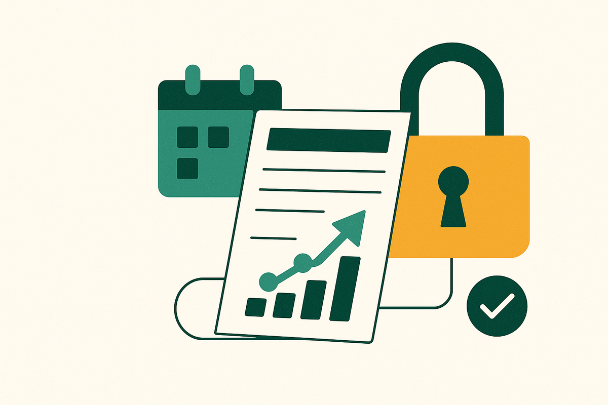 Cover illustration for “Locked Pay Periods and Commission Audit Trails”