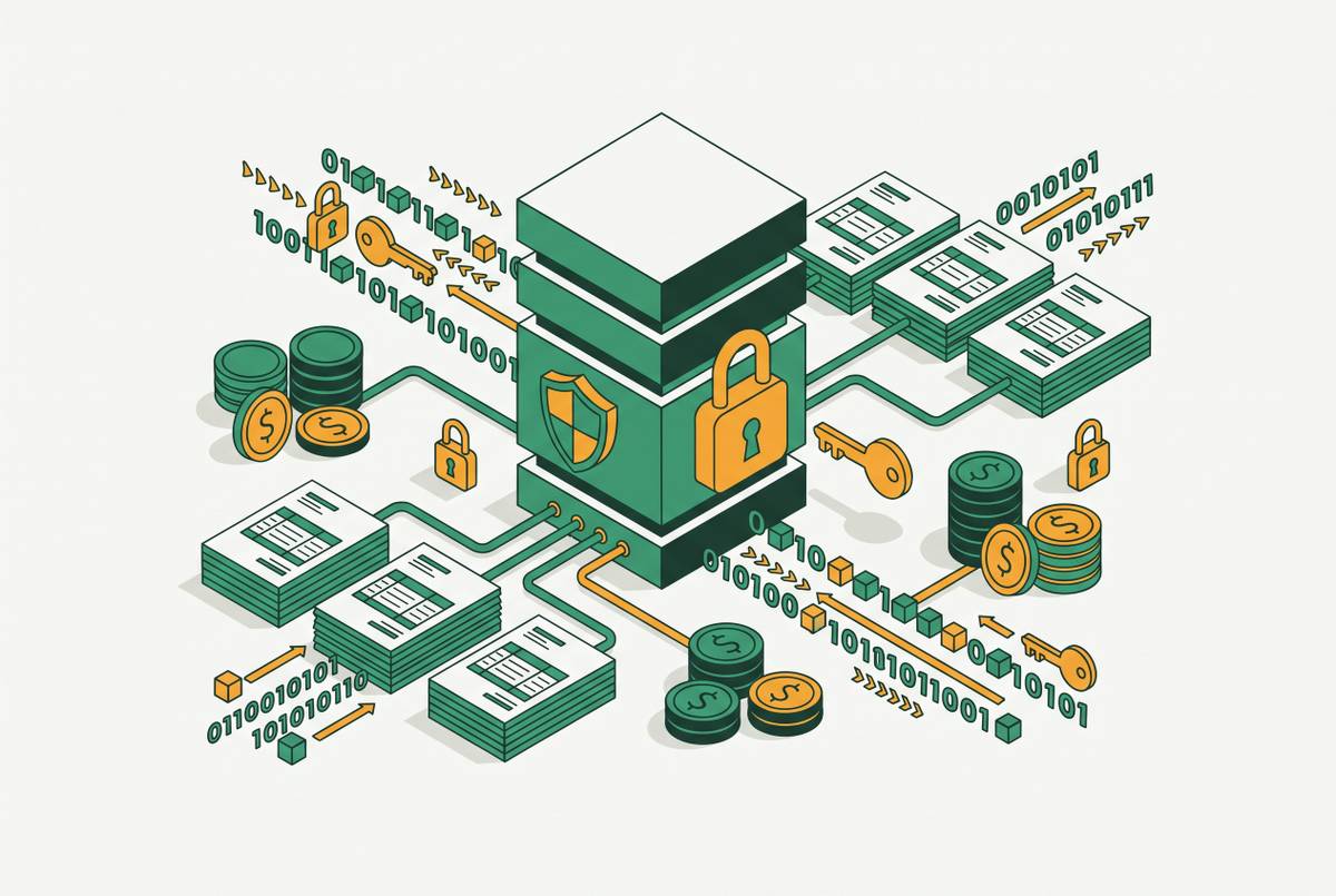 Cover illustration for “Commission Data Encryption and Security Standards for Payroll Systems”