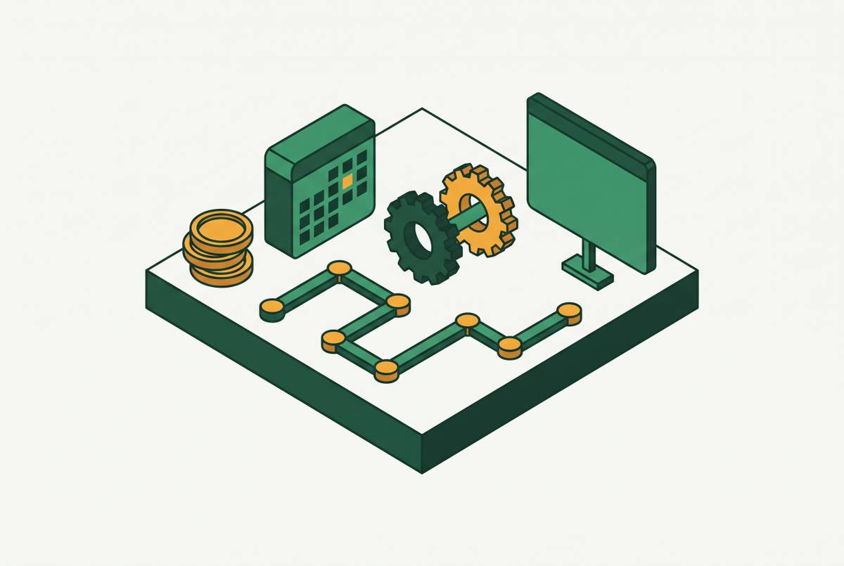 Cover illustration for “Commission Software Implementation Cost and Timeline Expectations”