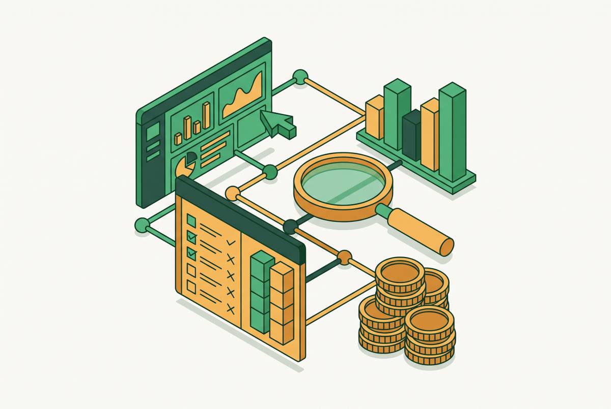 Cover illustration for “Sales Commission Tracking Software Evaluation Criteria”