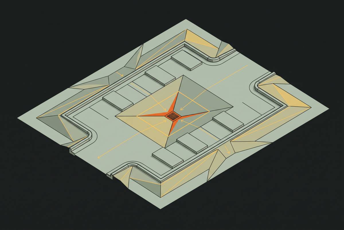 Cover illustration for “Parking Lot Grading in Civil 3D Using Grading Objects”