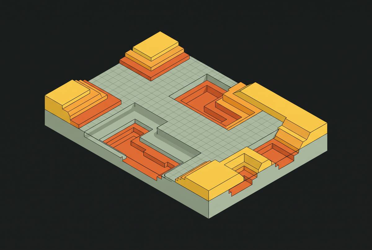 Cover illustration for “Cut and Fill Earthwork Volume Calculations in Civil 3D”