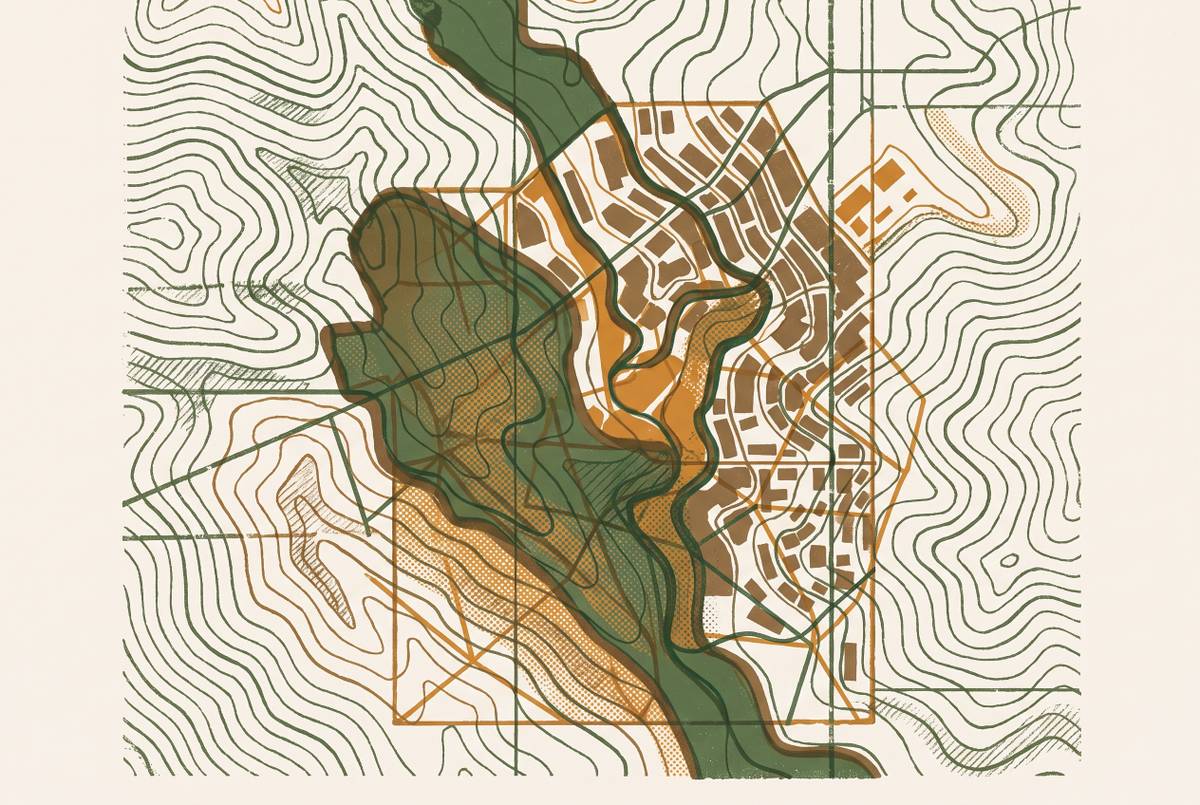 Cover illustration for “HEC-RAS 2D Terrain Preprocessing for Urban Floodplain Studies”