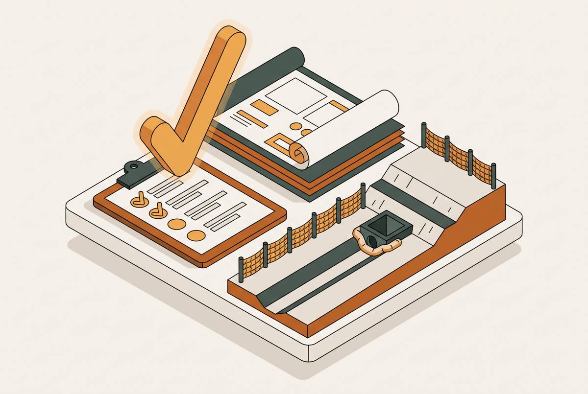 Cover illustration for “SWPPP Plan Set QA Requirements Before Construction Permit Submittal”
