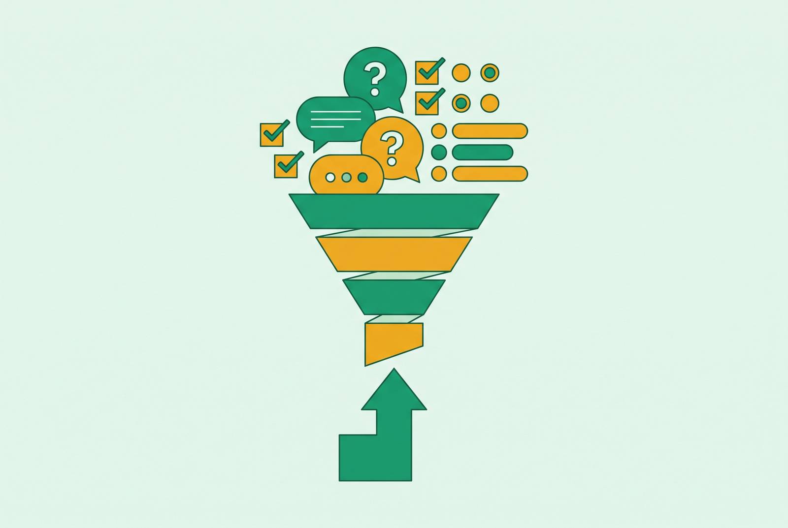Cover illustration for “Quiz and Survey Funnel Revenue Lift in Direct-to-Consumer Brands”