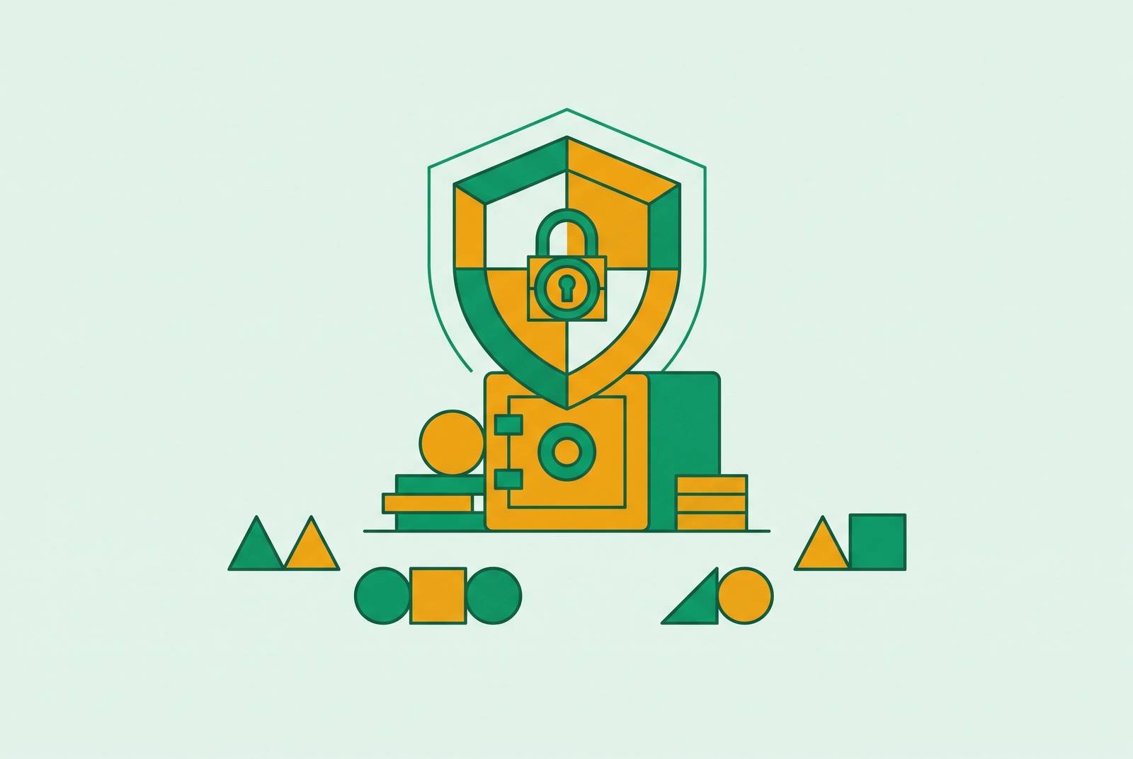 Cover illustration for “Privacy as a Brand Differentiator in Financial Services”
