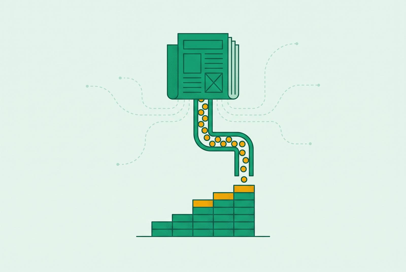 Cover illustration for “Publisher First-Party Data Revenue Strategies After Signal Deprecation”