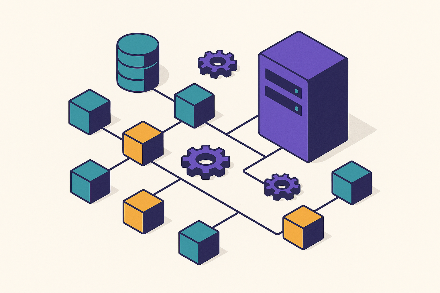 Cover illustration for “Multi-Agent MCP Topologies in Production”