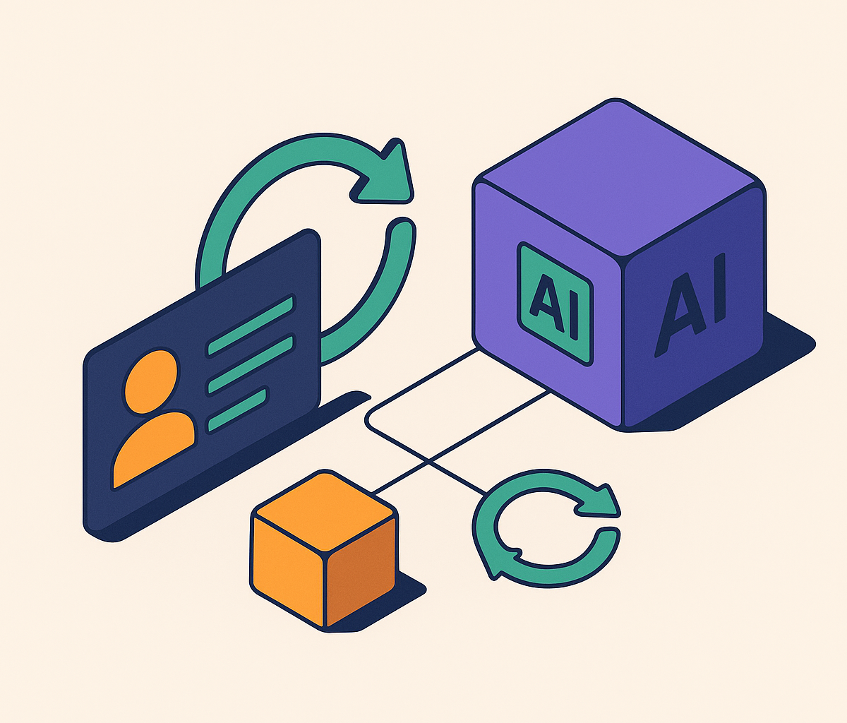 Cover illustration for “AI Agent Identity Lifecycle Management”