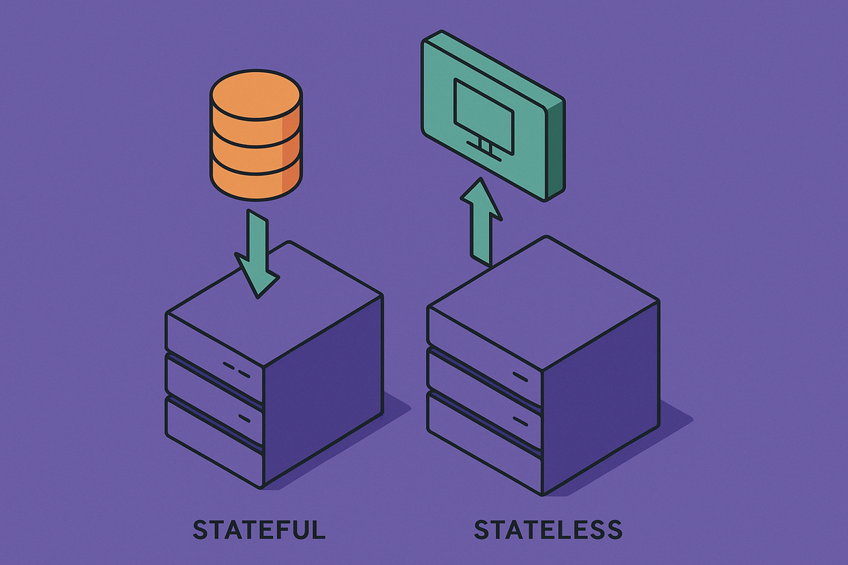 Cover illustration for “Stateful vs Stateless MCP Server Design”