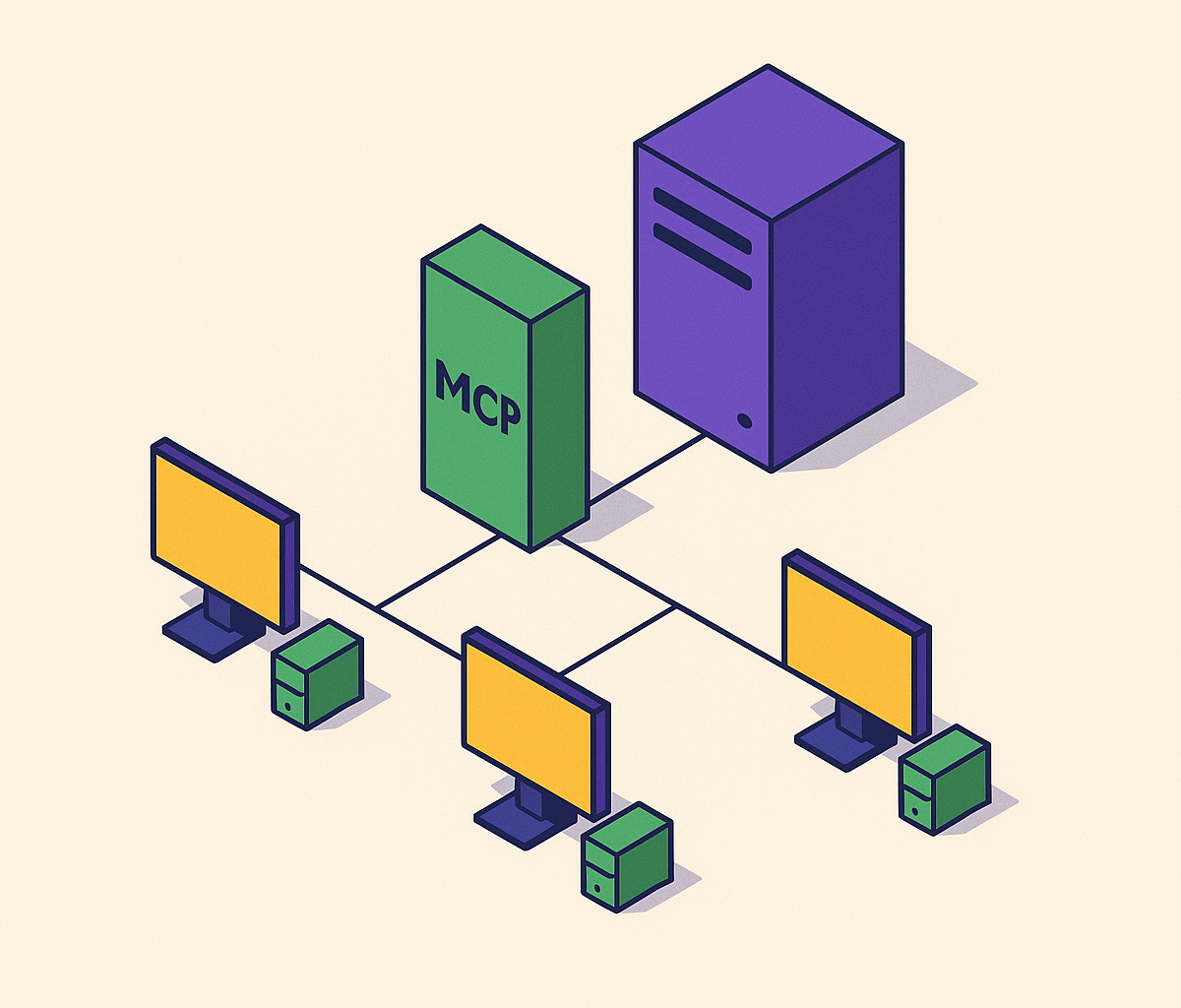 Cover illustration for “MCP Server Discovery in Enterprise Networks”