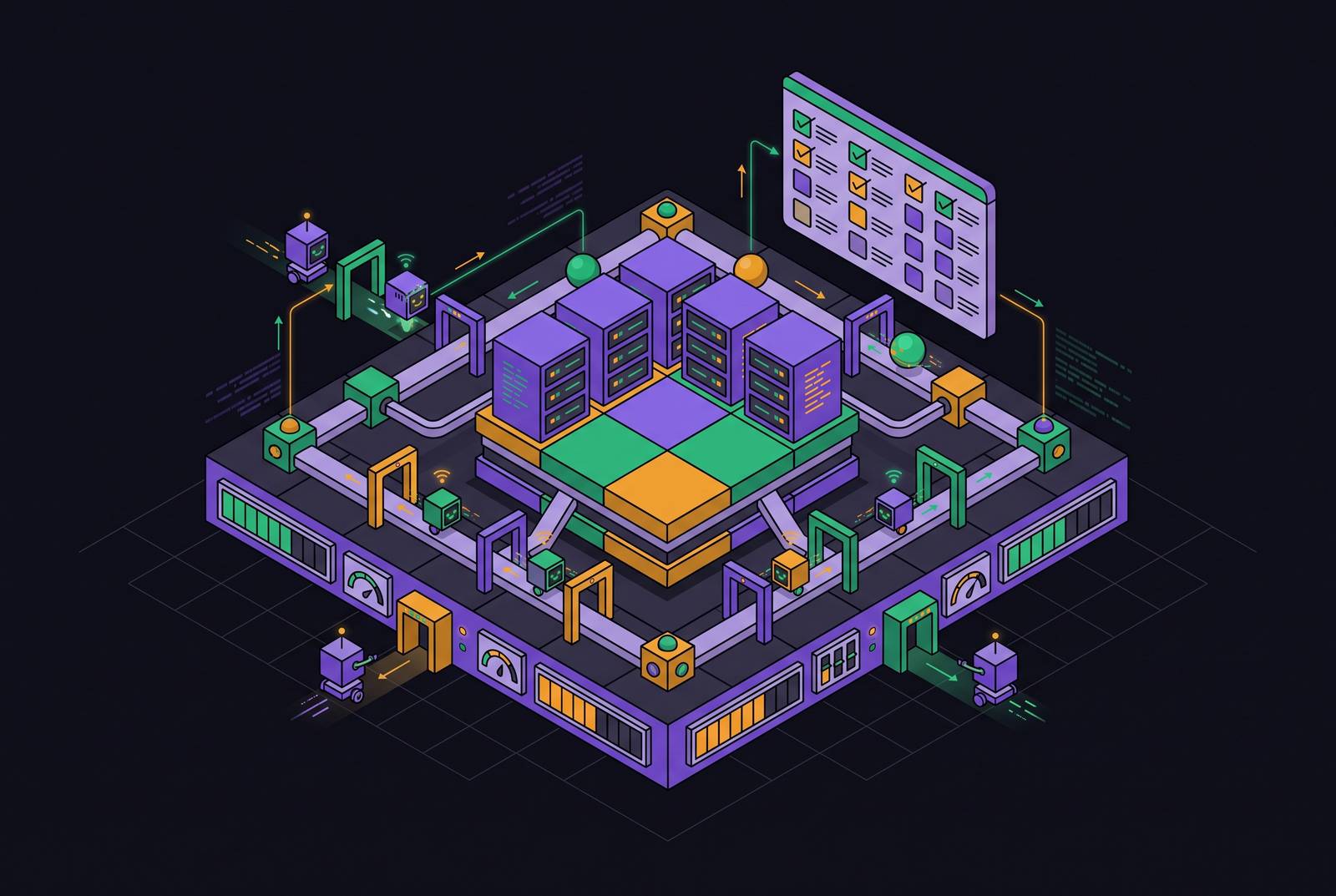 Cover illustration for “Enterprise Readiness Assessment for Agentic AI Deployment”