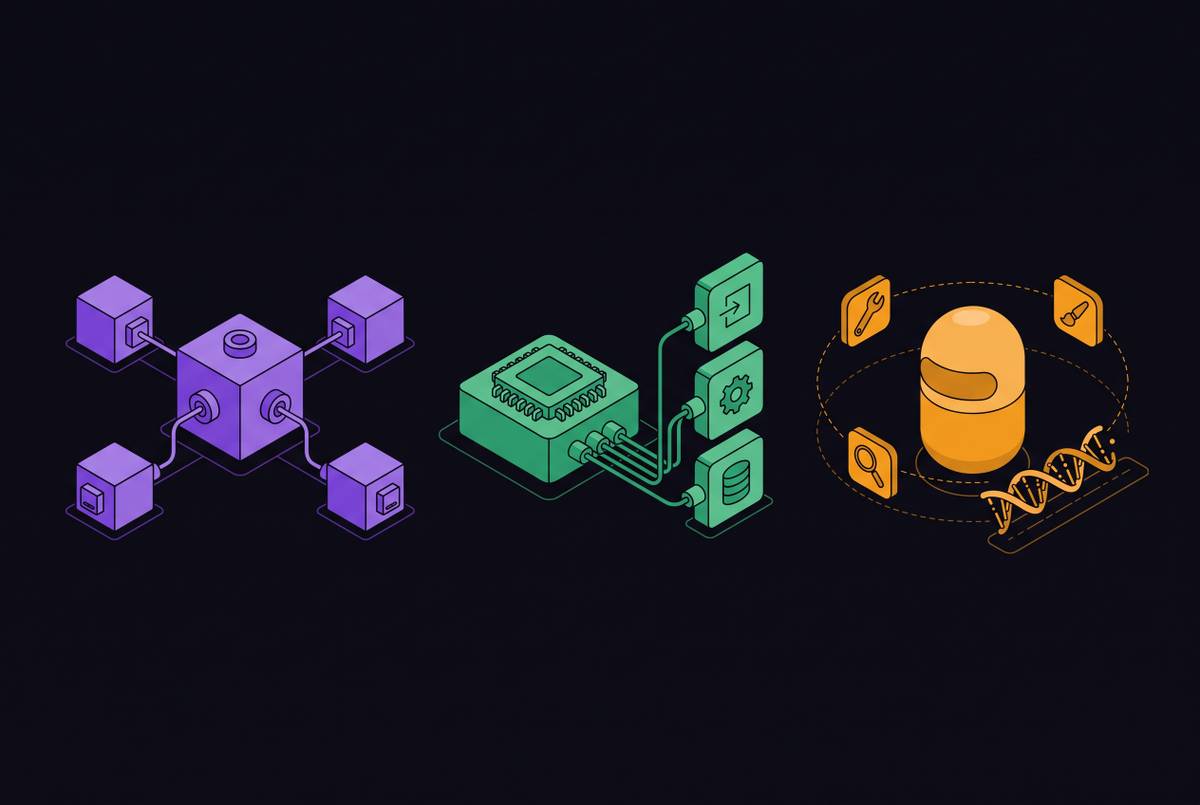 Cover illustration for “MCP vs Function Calling vs OpenAI Assistants API Compared”