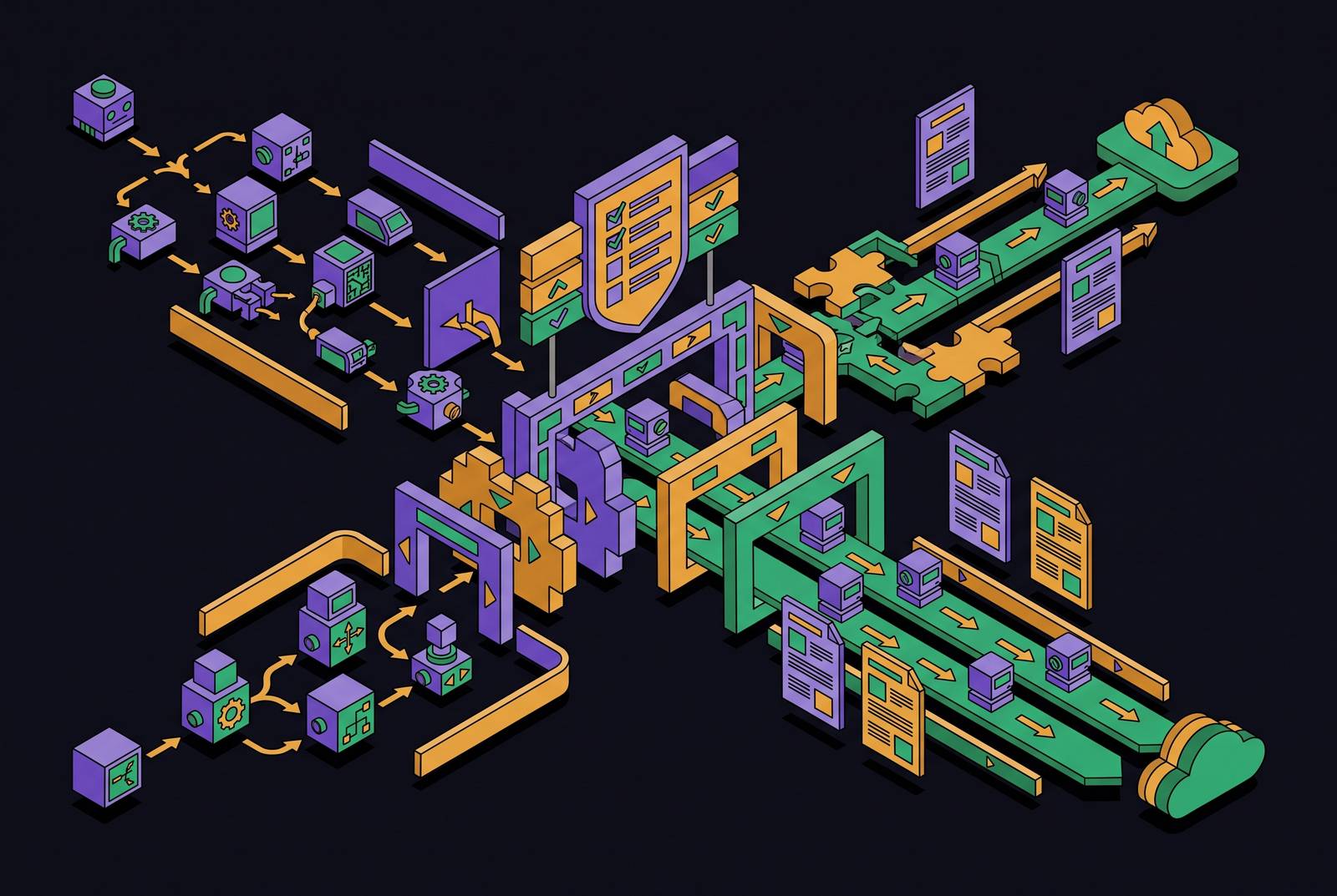 Cover illustration for “EU AI Act Requirements for Agentic AI Systems”