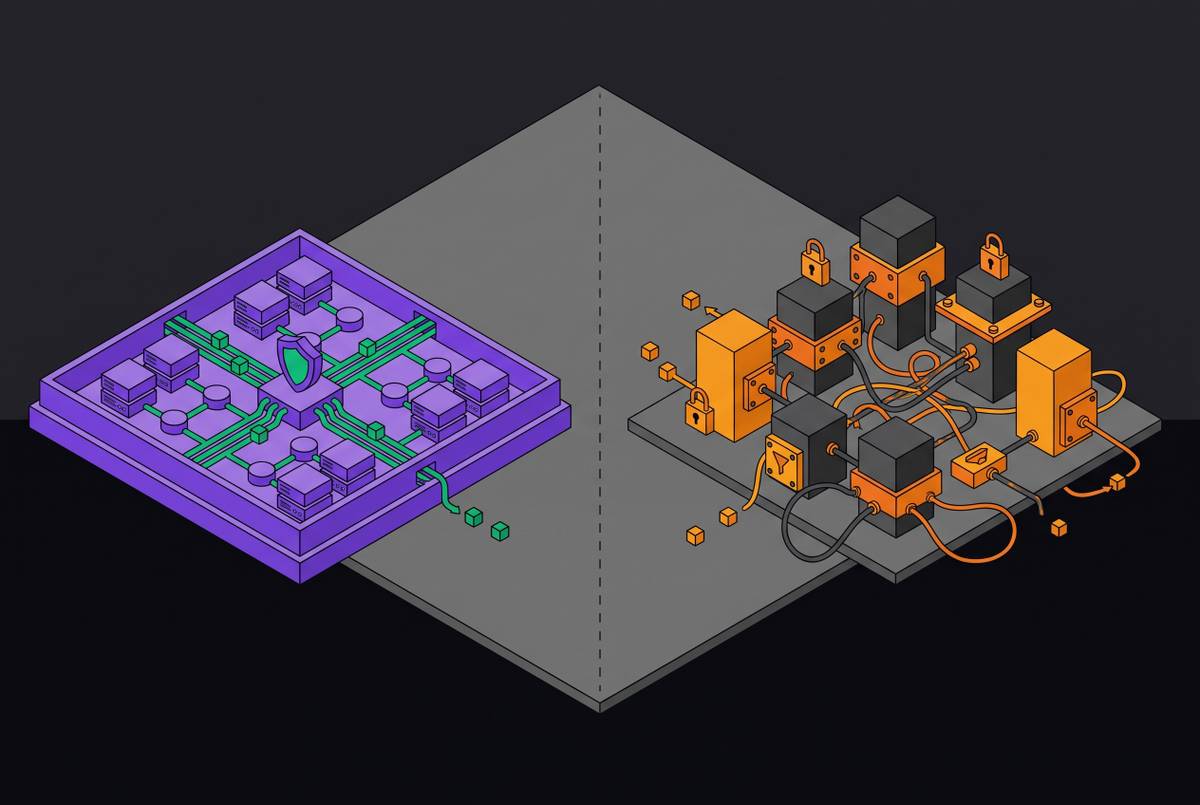 Cover illustration for “Evaluating Purpose-Built MCP Governance Platforms Against Patchwork Privacy Tooling for Agentic Workflows”