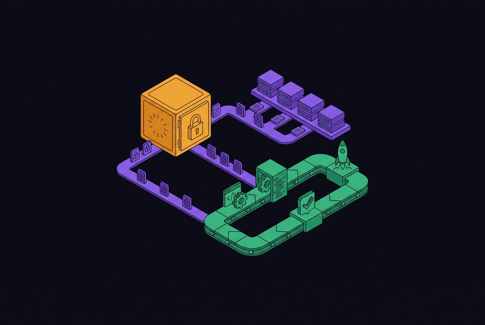 Cover illustration for “Secrets Management for MCP Server Credentials in CI/CD”