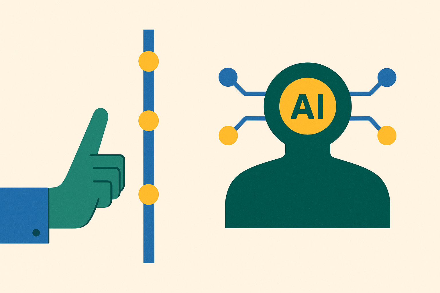 Cover illustration for “Separation of Duties in AI Agent Workflows”