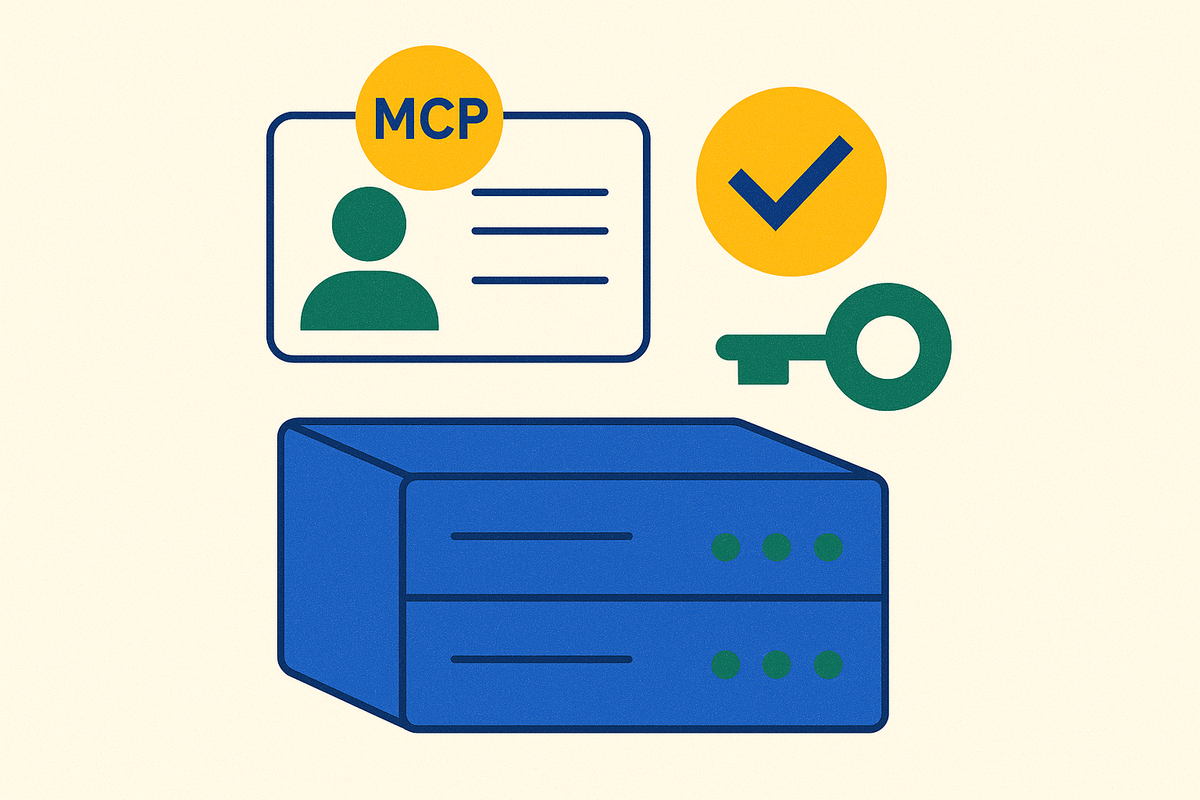 Cover illustration for “MCP Server Identity and Verification”
