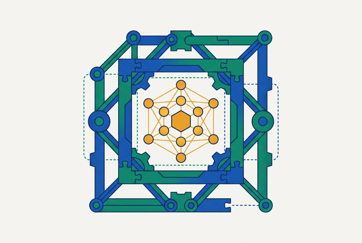 Cover illustration for “AI Governance Frameworks”