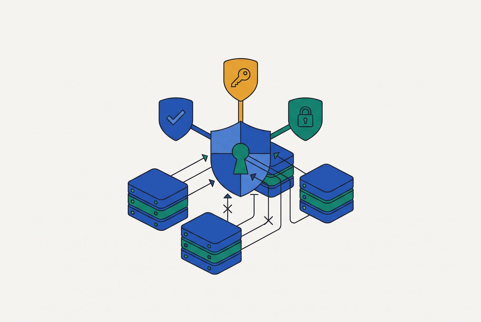 Cover illustration for “Enforcing Role-Based Access Policies Across a Multi-Server MCP Environment”