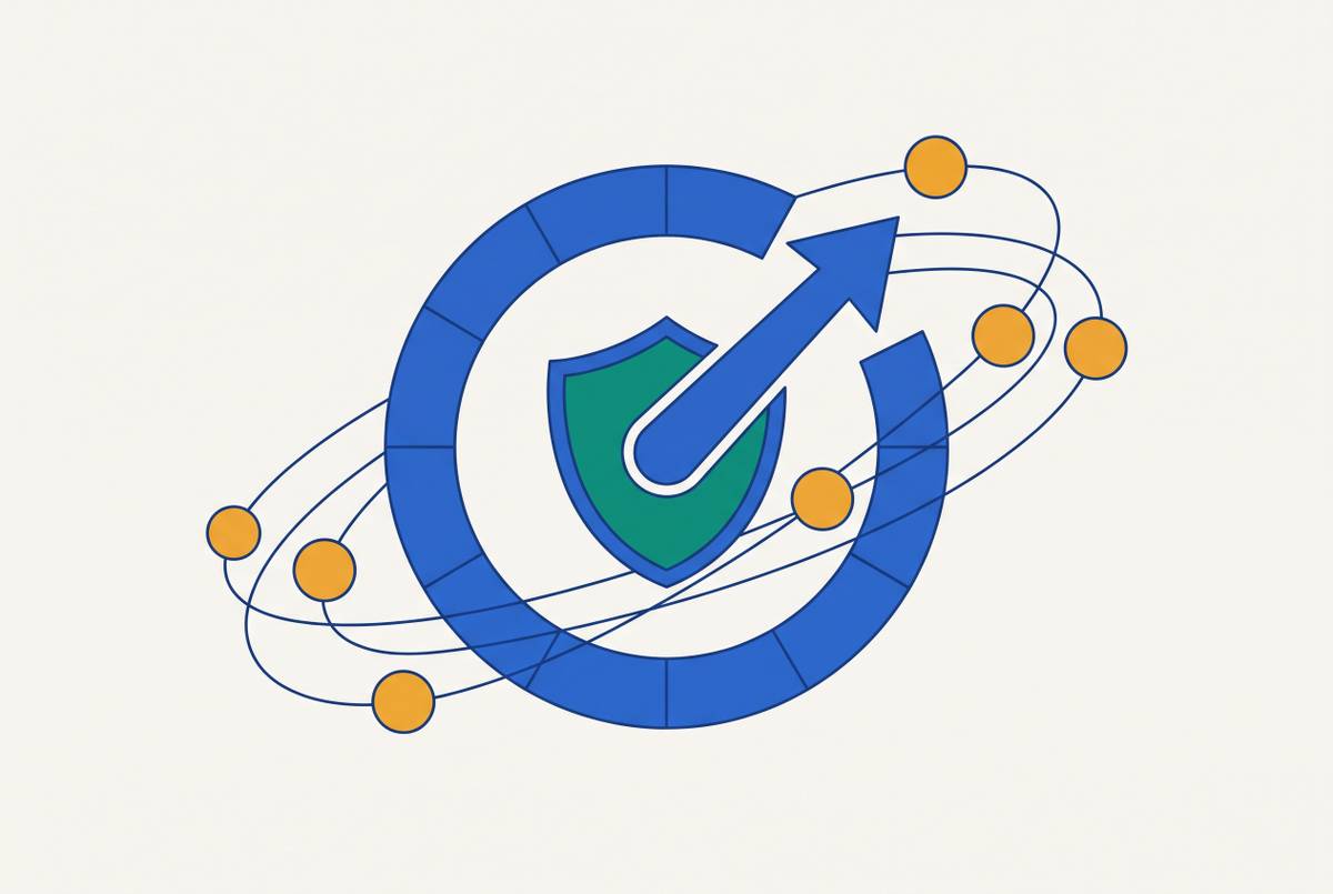 Cover illustration for “Measuring Agentic AI Adoption Velocity and Safety Together”