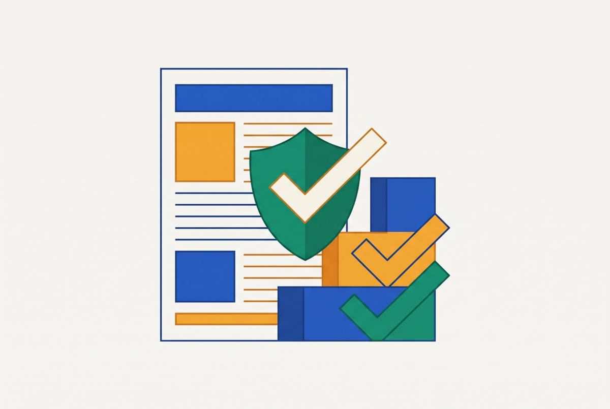 Cover illustration for “Enterprise AI Policy Template and Implementation Guide”