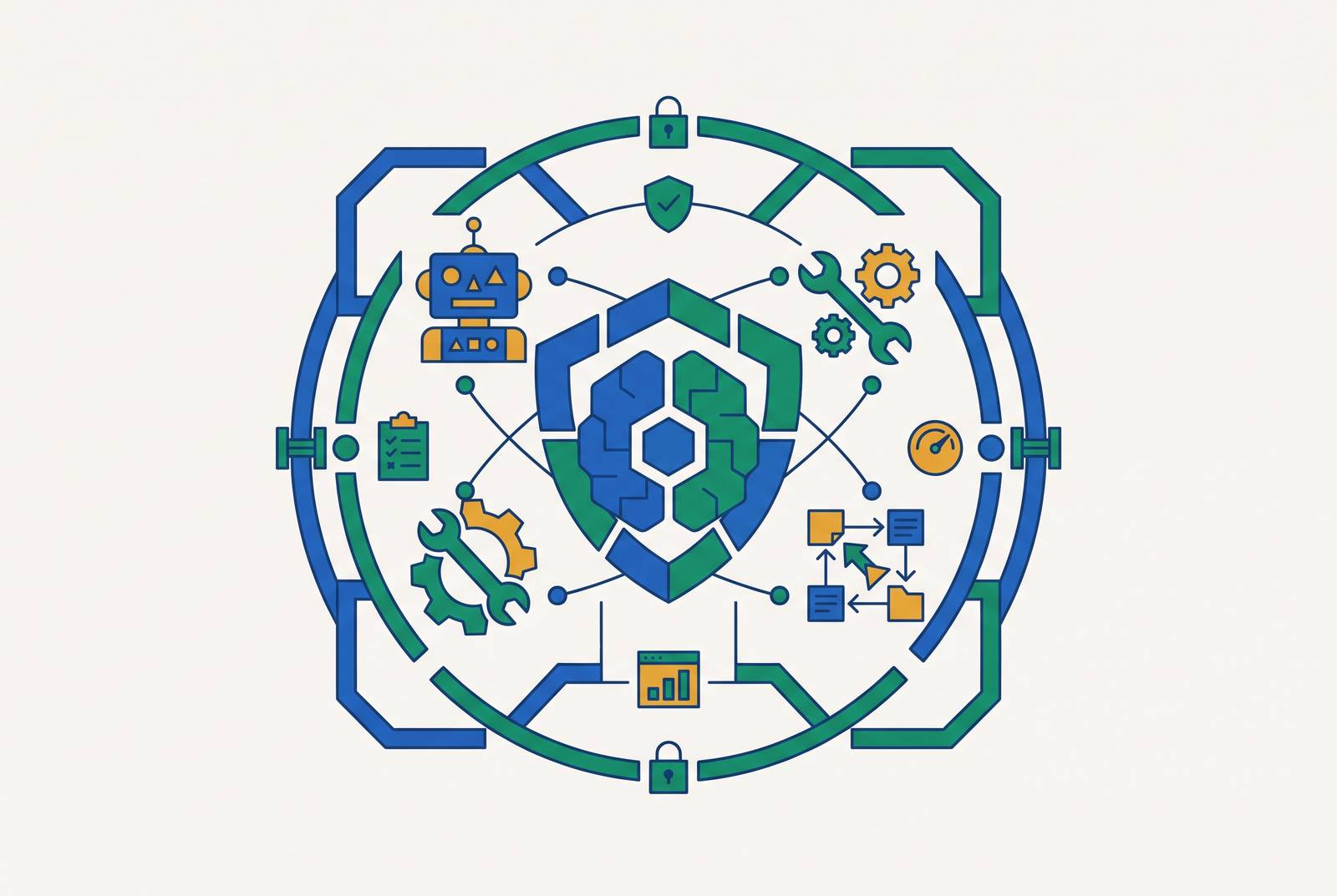 Cover illustration for “Agentic AI Governance Strategy for Enterprise Teams”